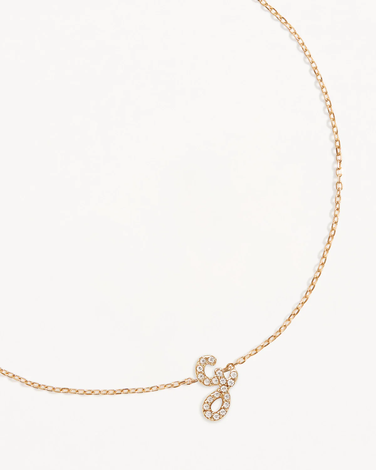 14k Solid Gold Diamond Love Letter Bracelet - Image 17