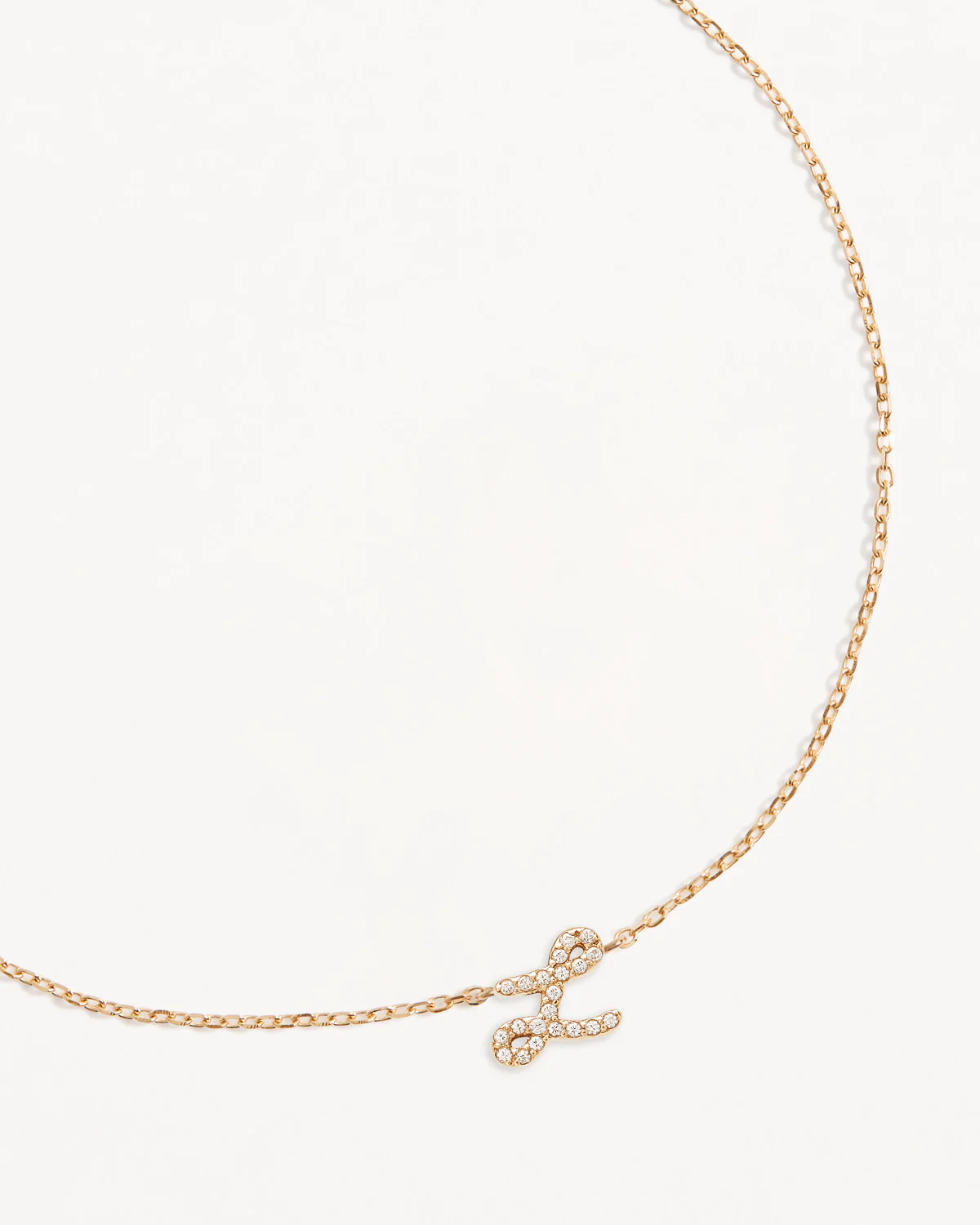 14k Solid Gold Diamond Love Letter Bracelet - Image 28