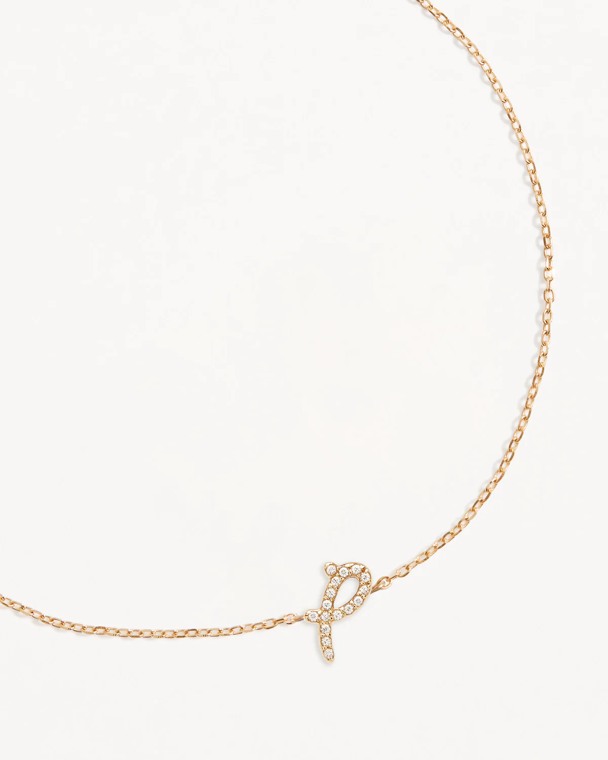 14k Solid Gold Diamond Love Letter Bracelet - Image 36