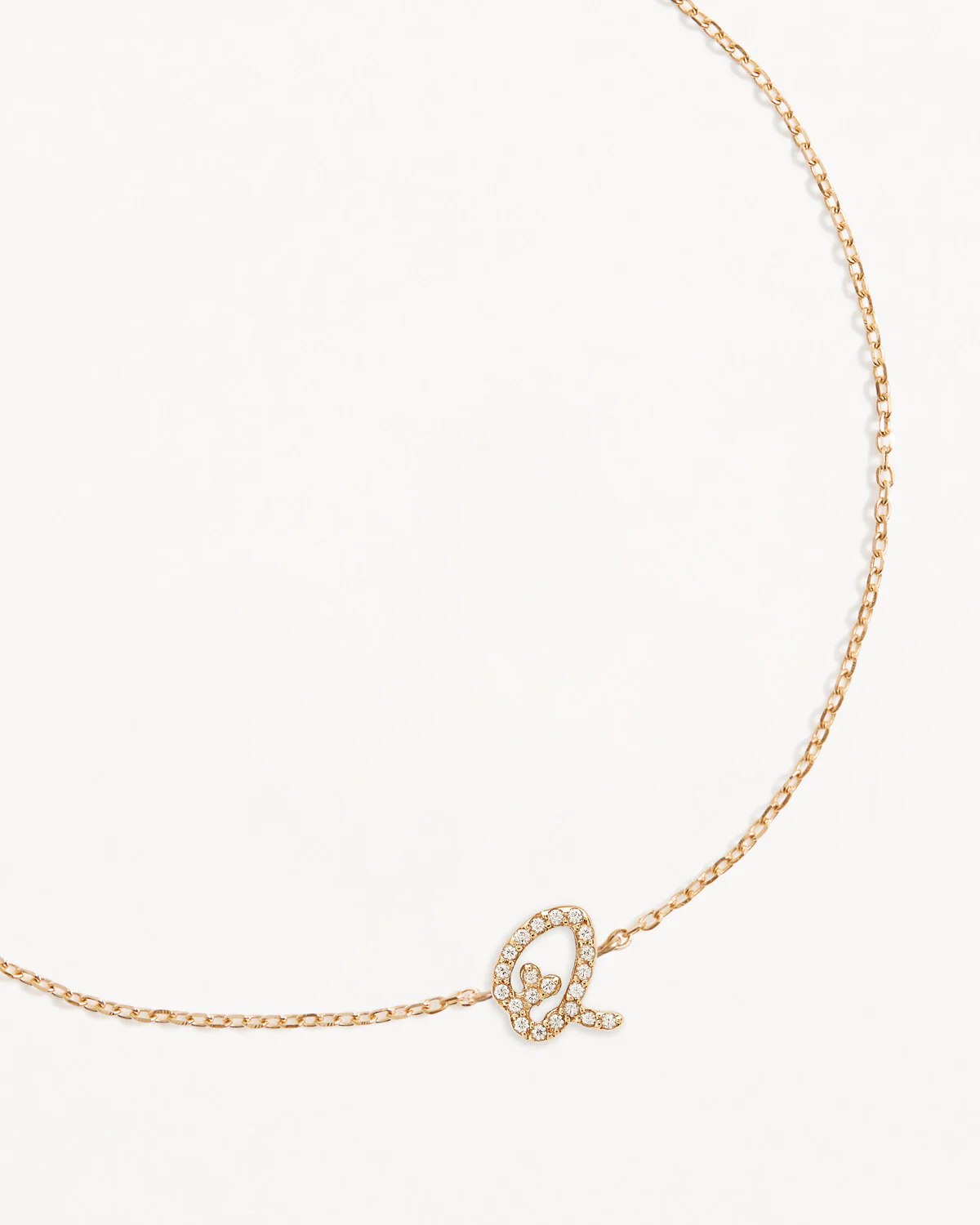 14k Solid Gold Diamond Love Letter Bracelet - Image 38