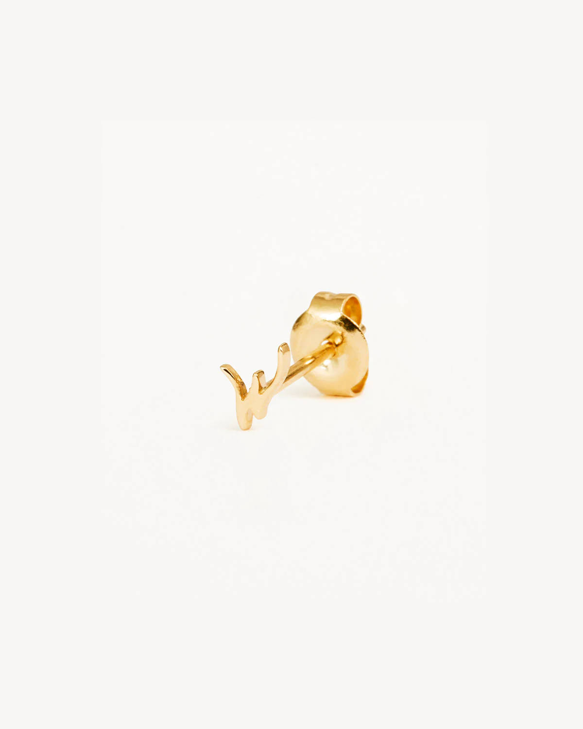 14k Solid Gold Love Letter Earring - Image 69