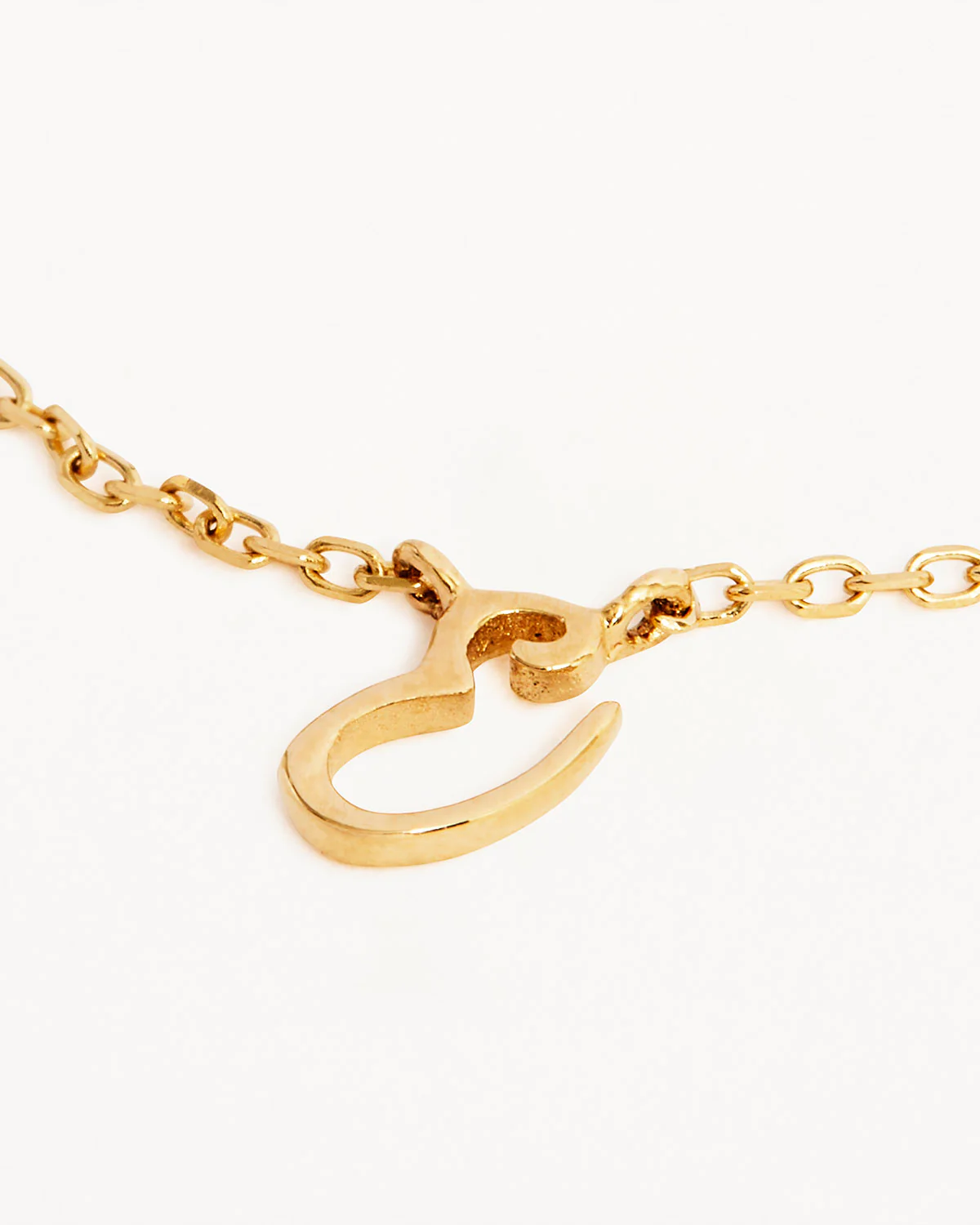 14k Solid Gold Love Letter Necklace - Image 20