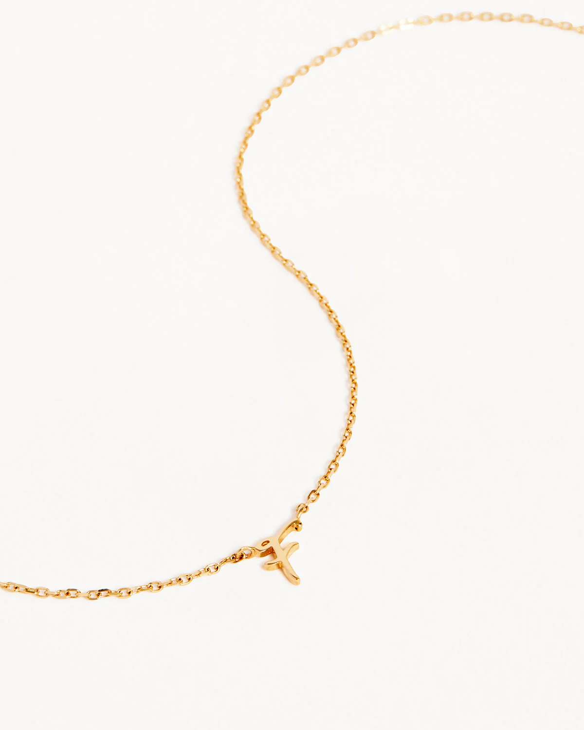 14k Solid Gold Love Letter Necklace - Image 21