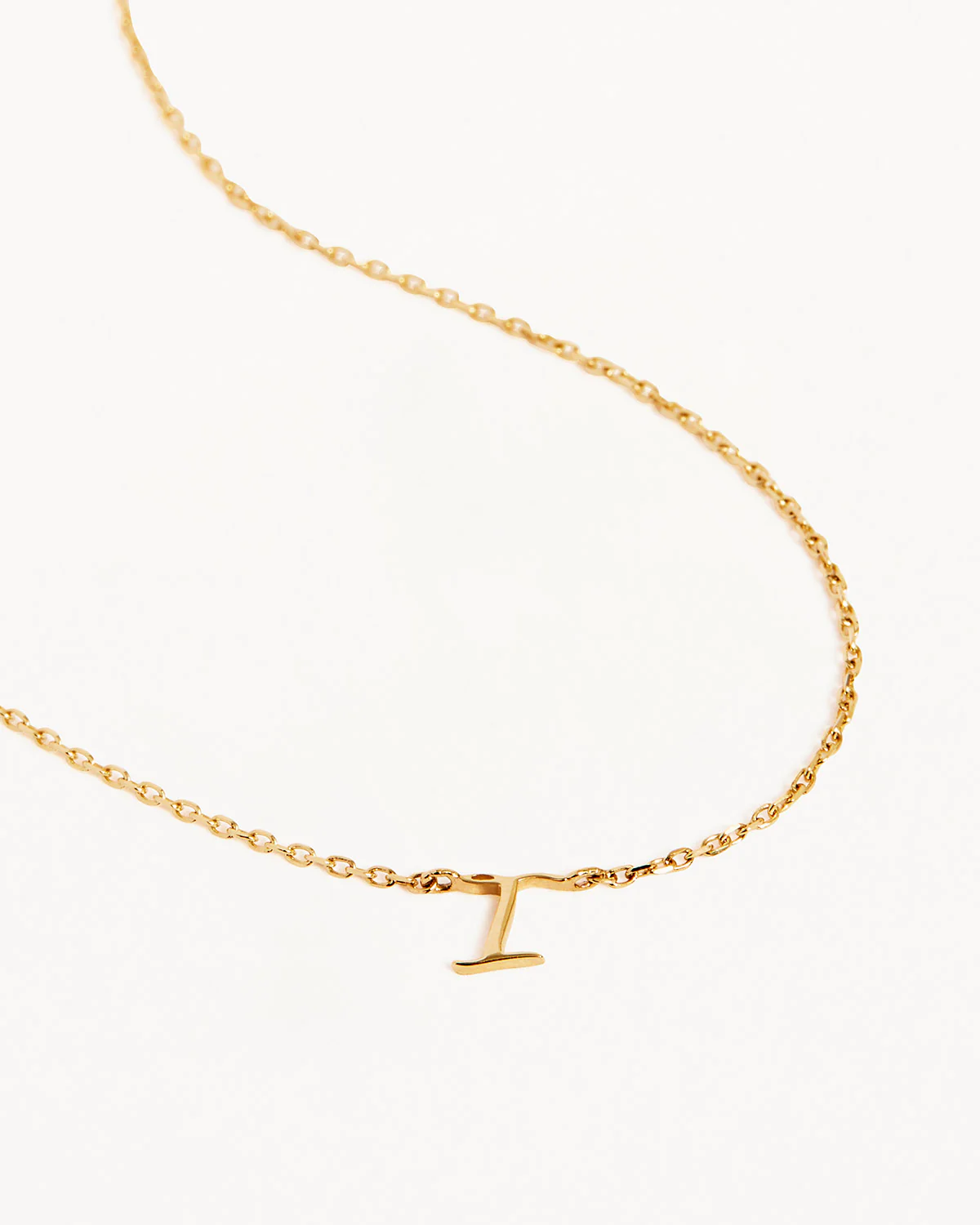 14k Solid Gold Love Letter Necklace - Image 30