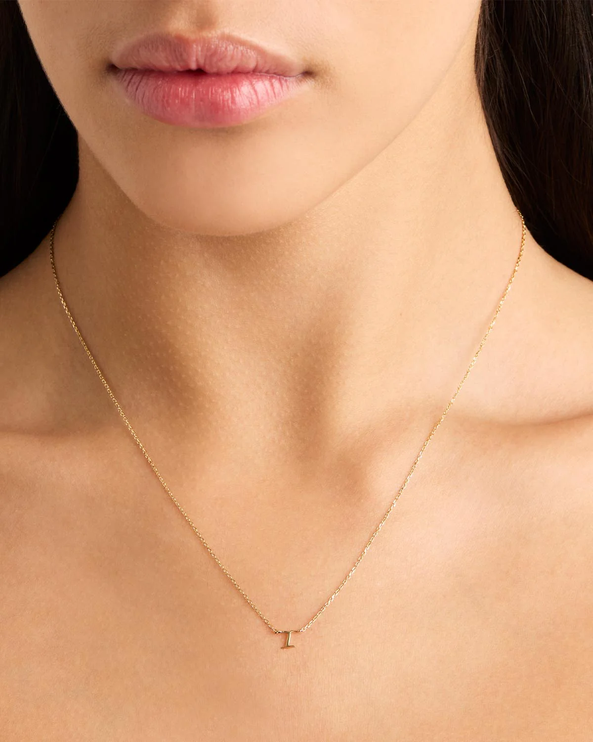 14k Solid Gold Love Letter Necklace - Image 31