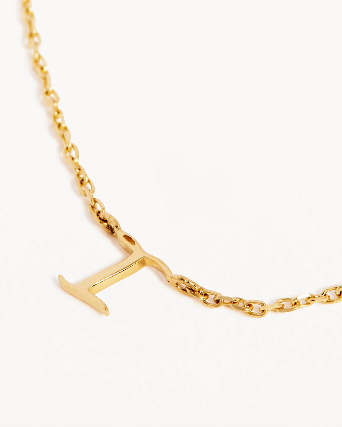 14k Solid Gold Love Letter Necklace - Image 32