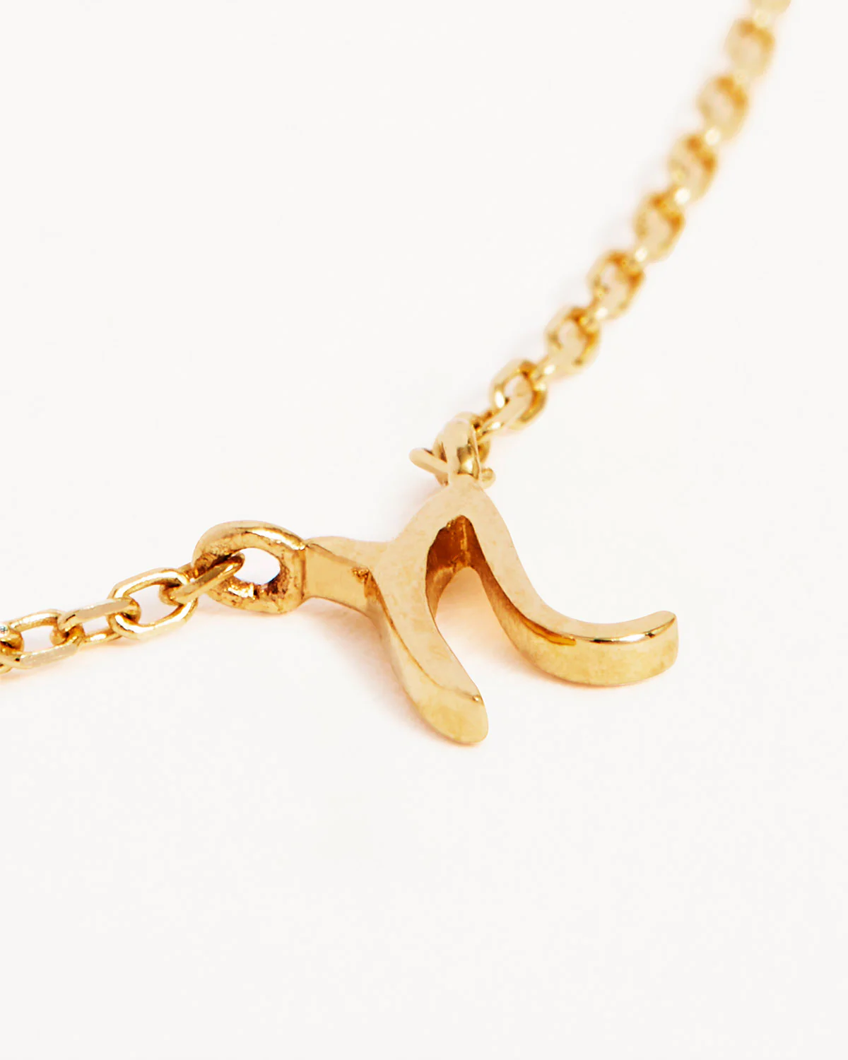 14k Solid Gold Love Letter Necklace - Image 47