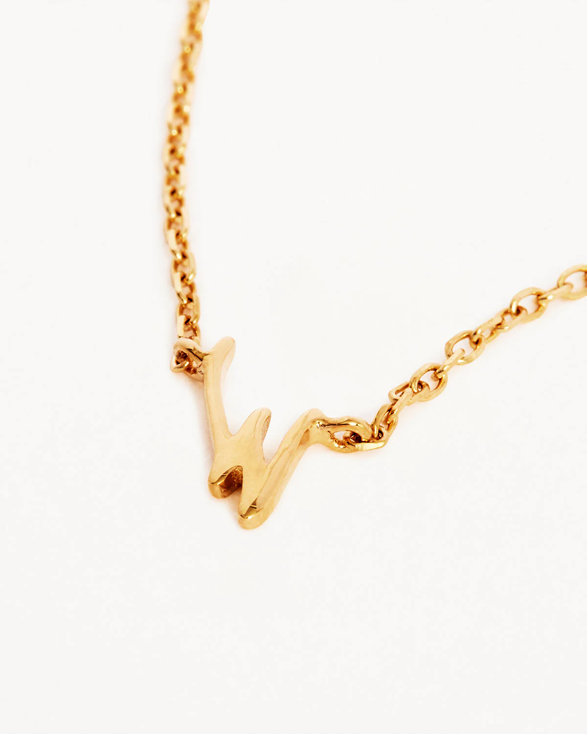 14k Solid Gold Love Letter Necklace - Image 71
