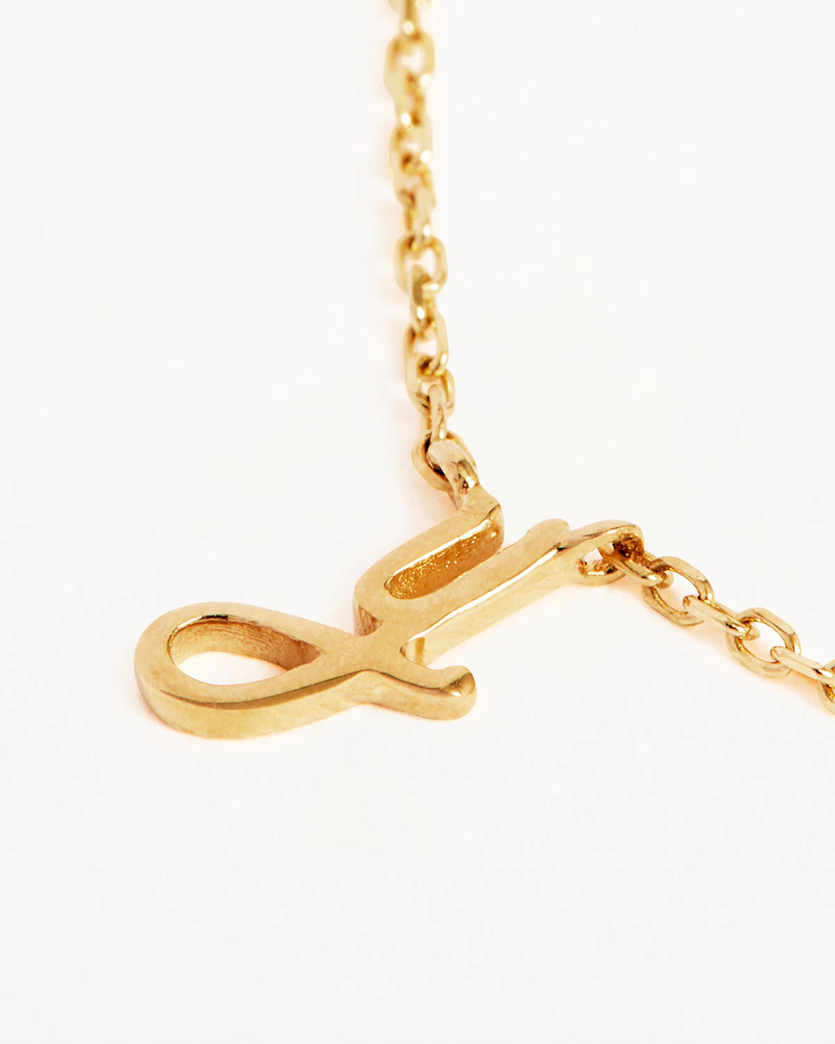 14k Solid Gold Love Letter Necklace - Image 77