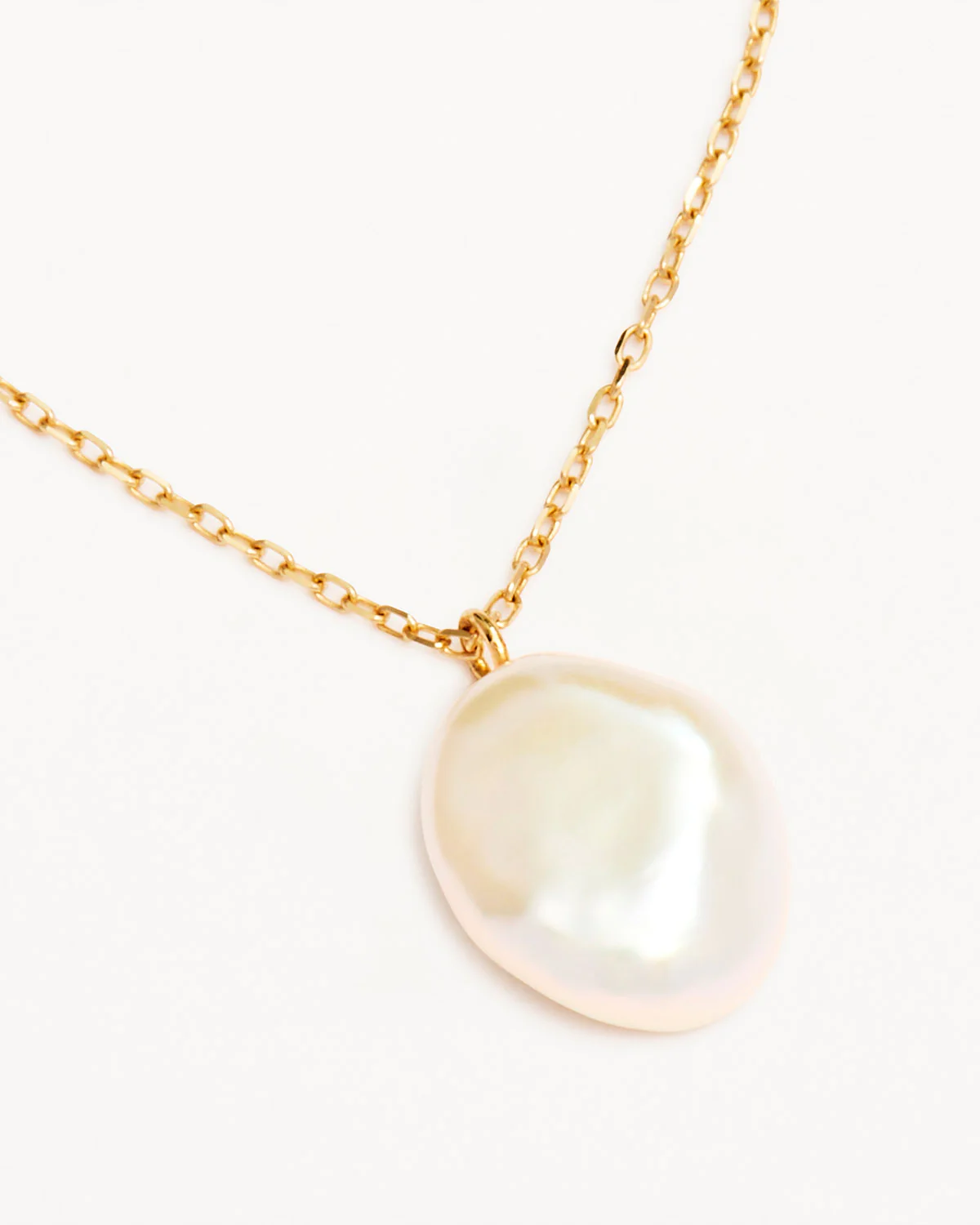 14k Solid Gold Tranquillity Necklace - Image 3