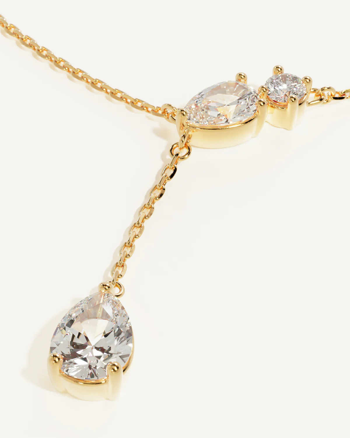 14k Solid Gold With All My Heart Sapphire Necklace - Image 3