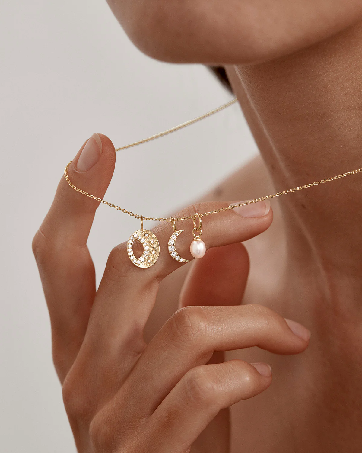 18k Gold Plated Celestial Skies Necklace - Image 5