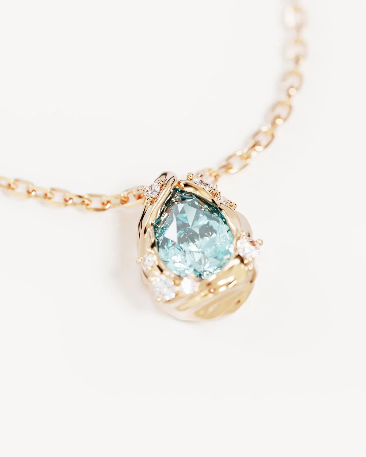18k Gold Plated Dive Deeper Necklace