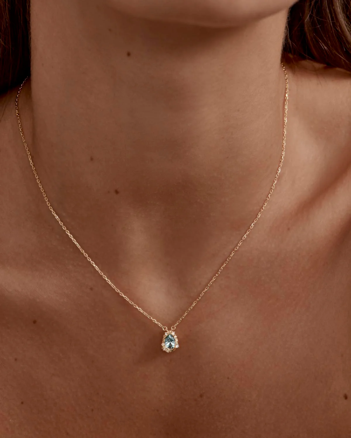 18k Gold Plated Dive Deeper Necklace - Image 4