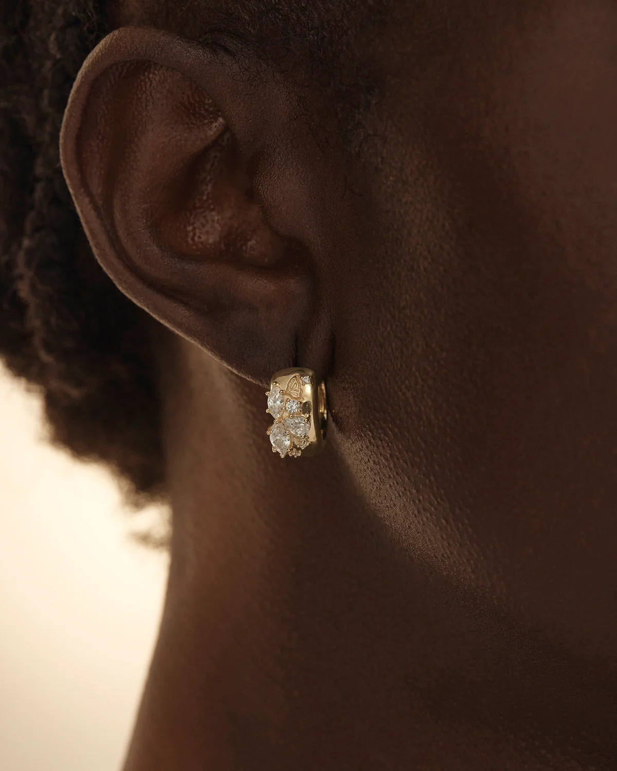 18k Gold Plated With Wings I Fly Huggies - Image 4