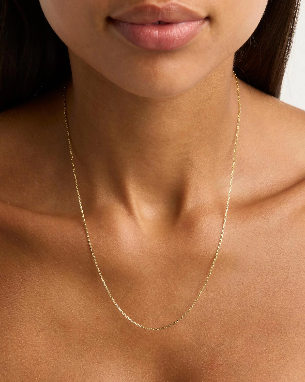 18k Gold Vermeil 21" Signature Chain Necklace - Image 2