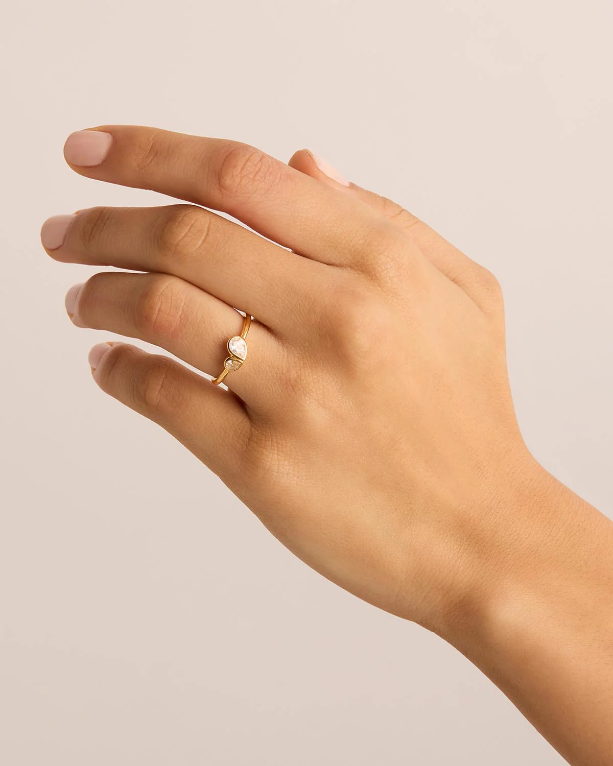 18k Gold Vermeil Adored Ring - Image 2
