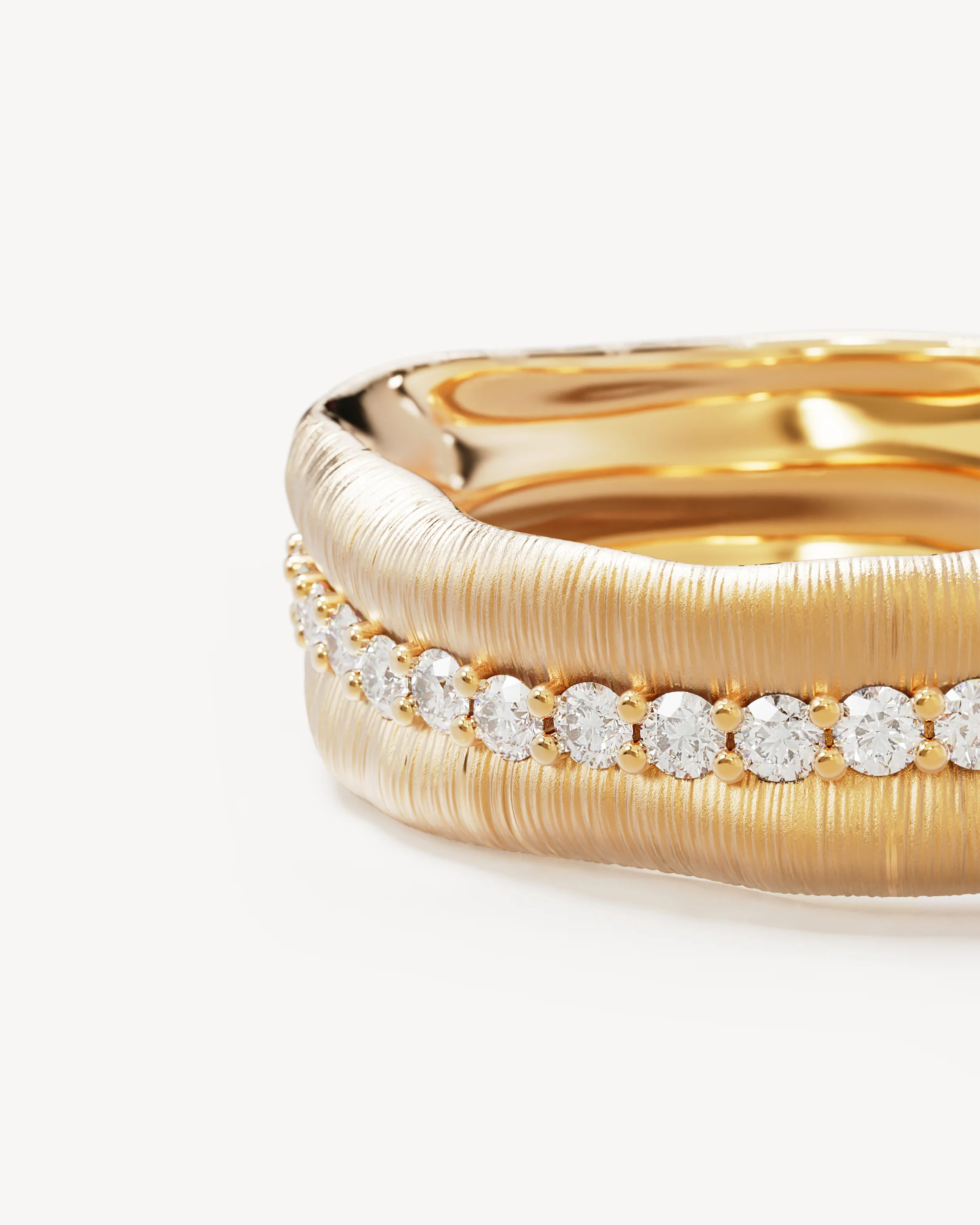 18k Gold Vermeil Begin Again Band Ring - Image 3