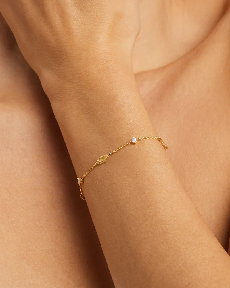 18k Gold Vermeil Begin Again Bracelet - Image 2