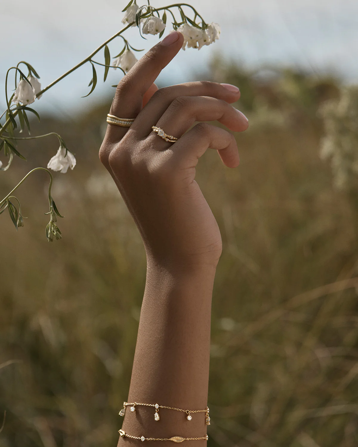 18k Gold Vermeil Begin Again Bracelet - Image 5