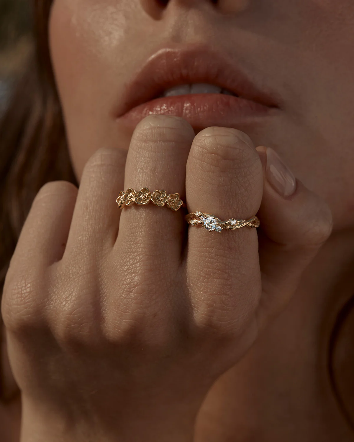 18k Gold Vermeil Bloom With Grace Ring - Image 4