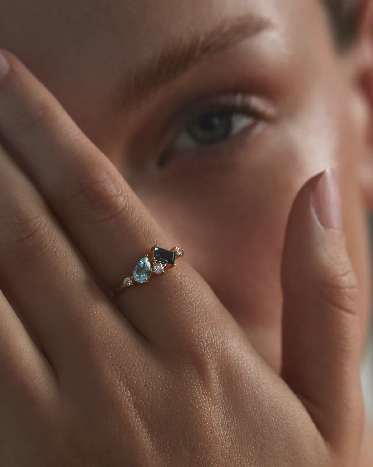 18k Gold Vermeil Bound By Love Ring - Image 4