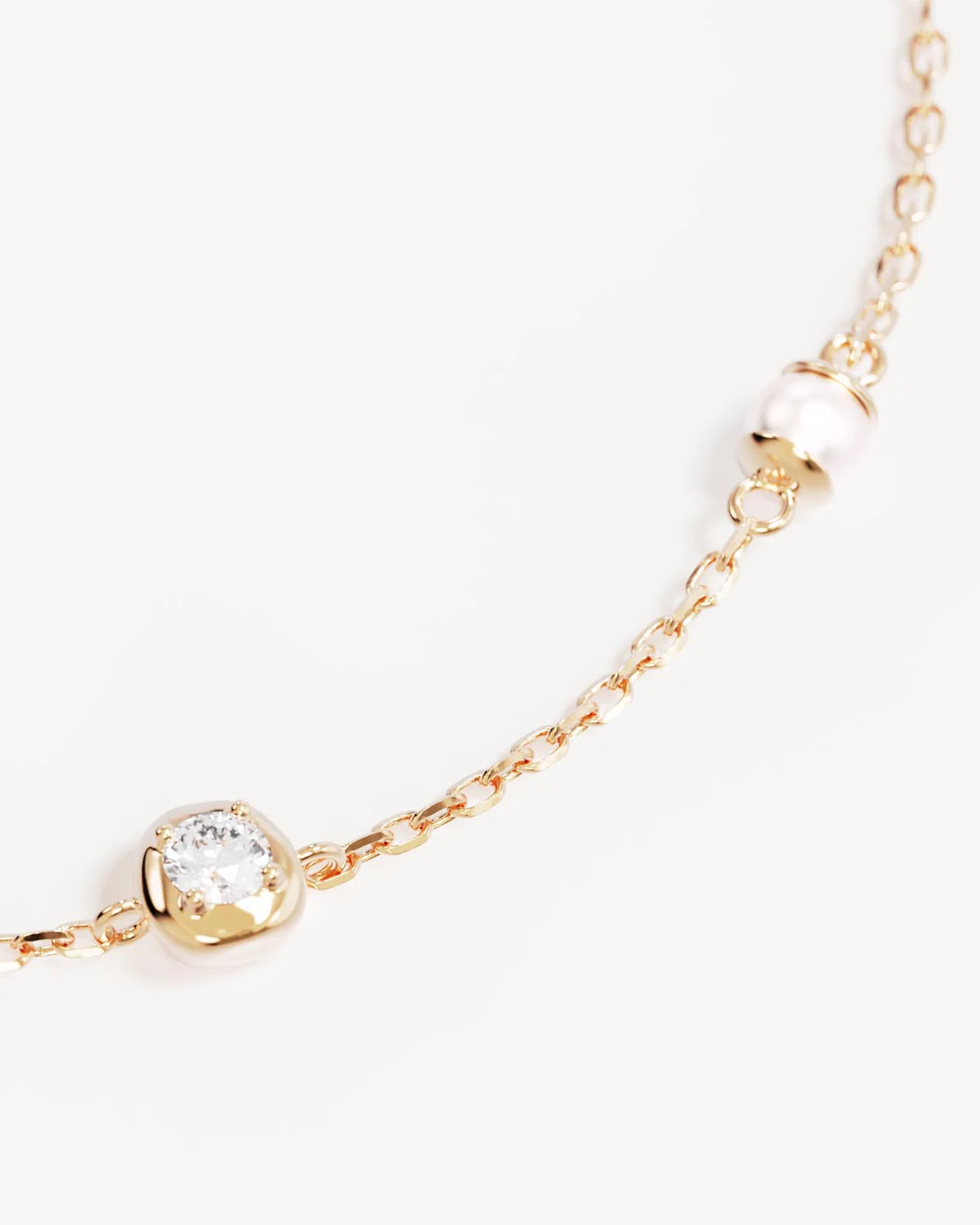 18k Gold Vermeil Breathe in Stillness Bracelet - Image 4