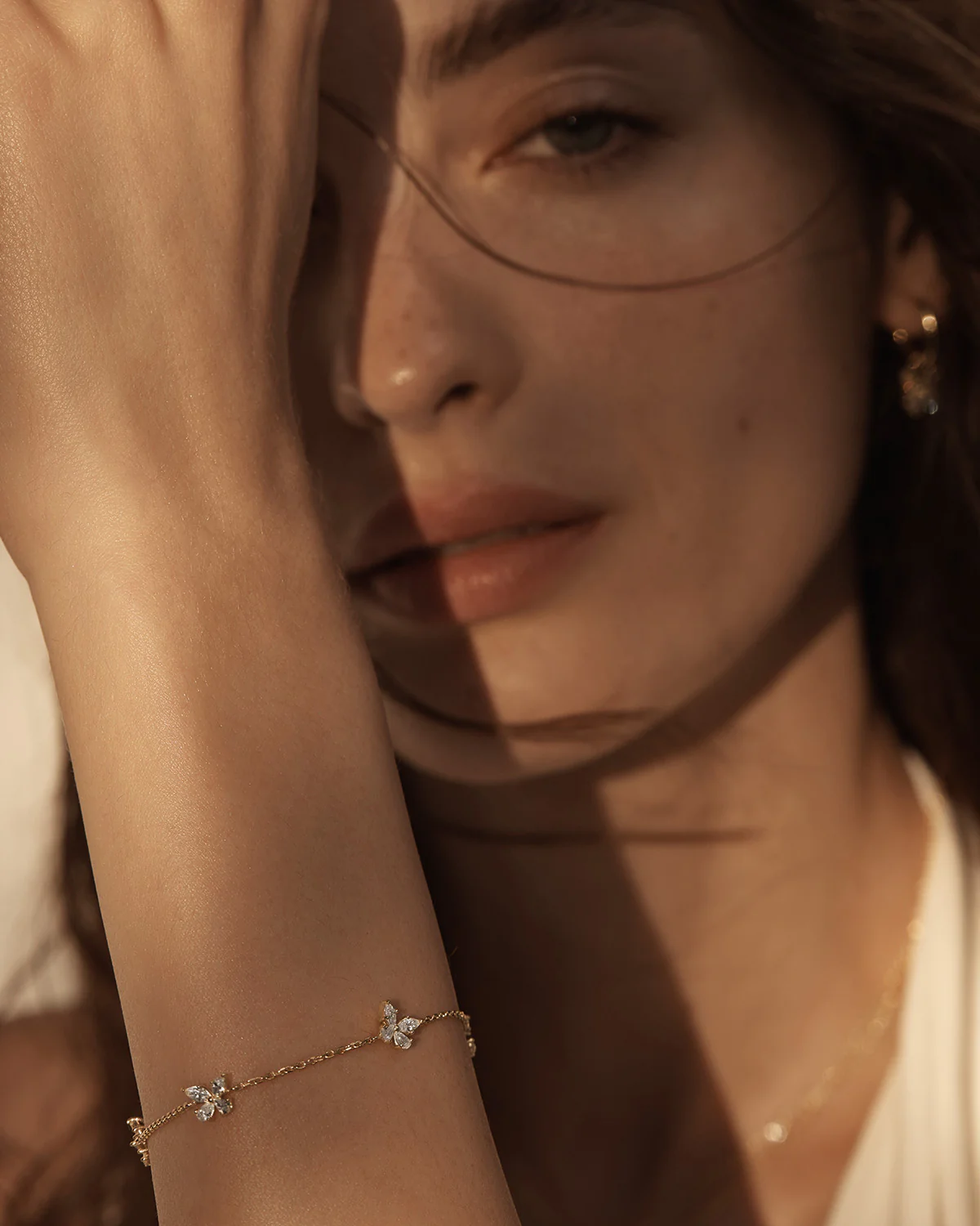 18k Gold Vermeil Dancing in the Wind Bracelet - Image 6