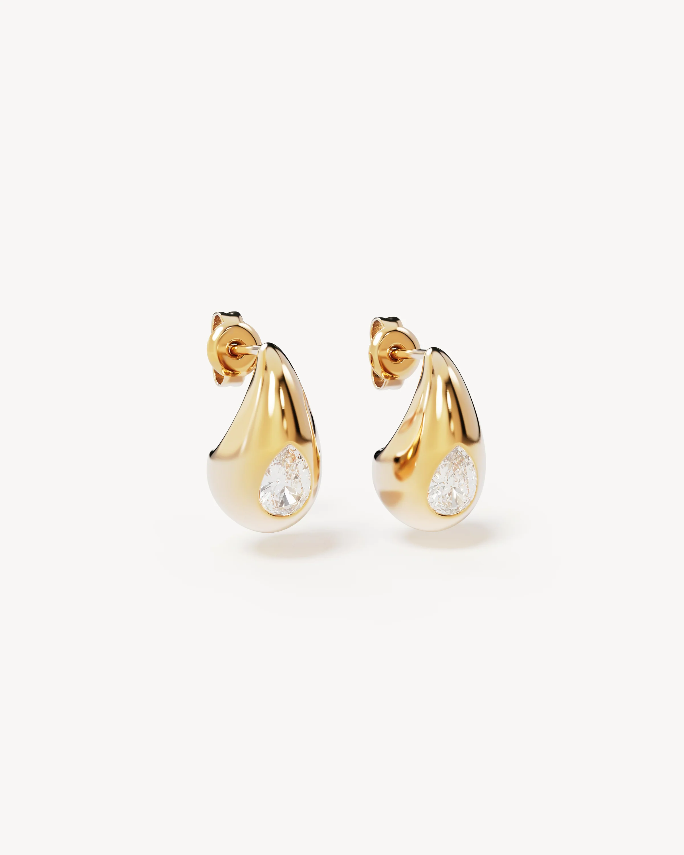 18k Gold Vermeil Dewdrop Small Earrings
