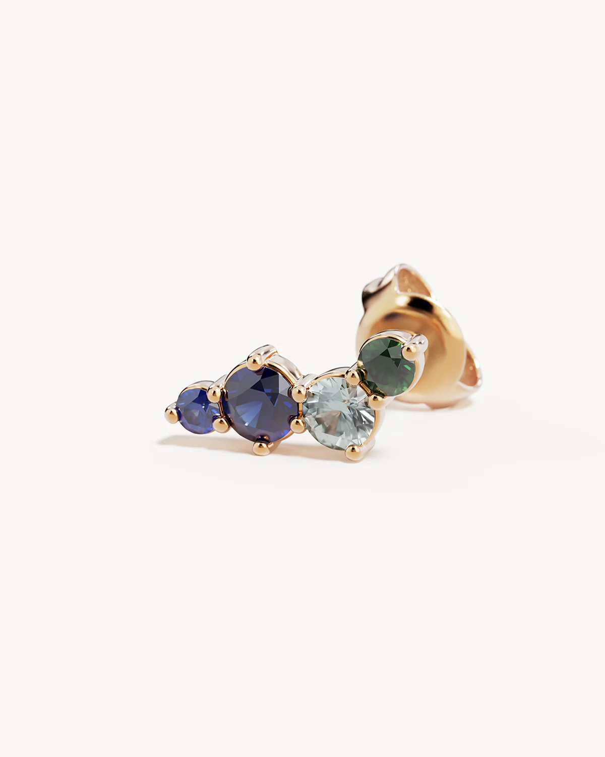 18k Gold Vermeil Endless Skies Stud Earrings - Image 3