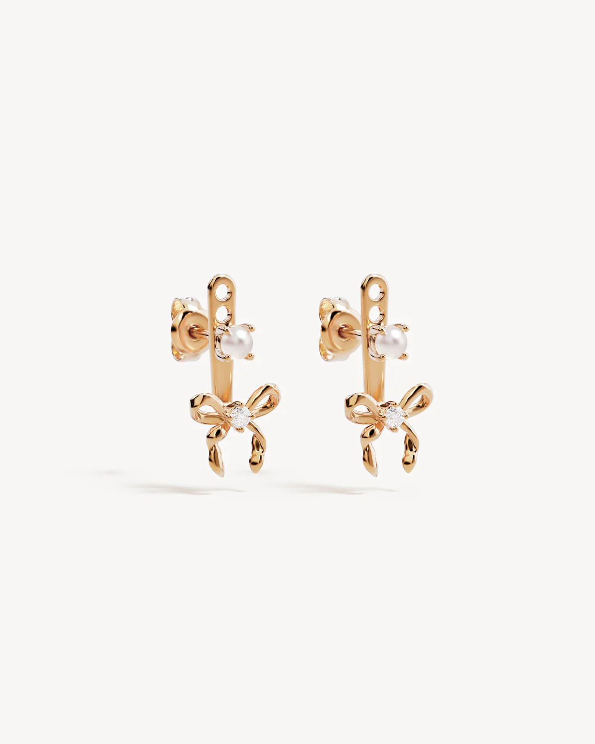 18k Gold Vermeil Forever More Bow Ear Jacket
