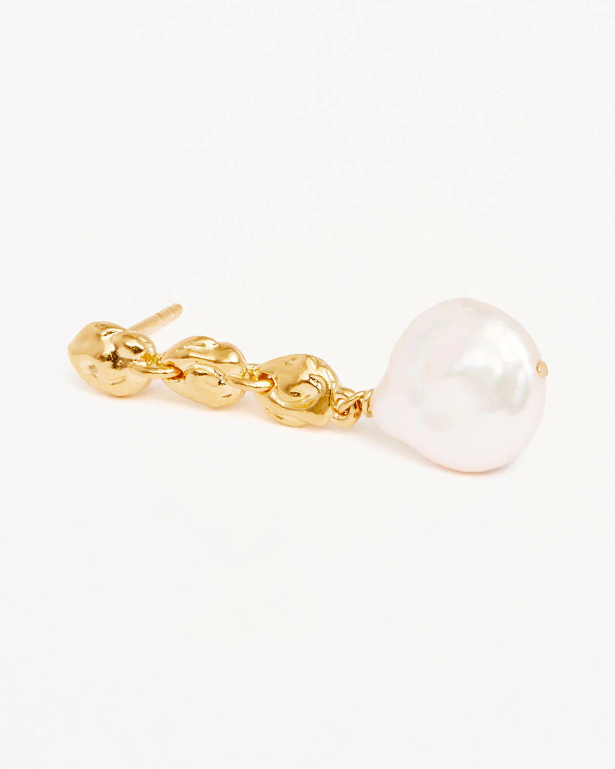18k Gold Vermeil Grow With Grace Pearl Earrings - Image 3