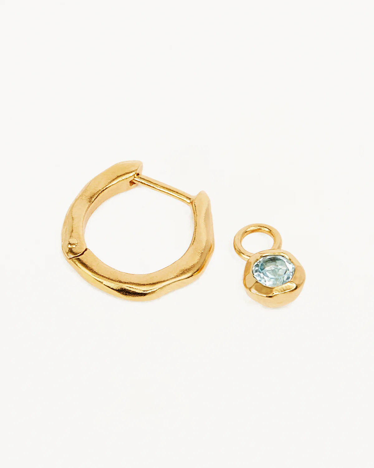 18k Gold Vermeil Infinite Skies Hoops - Image 3