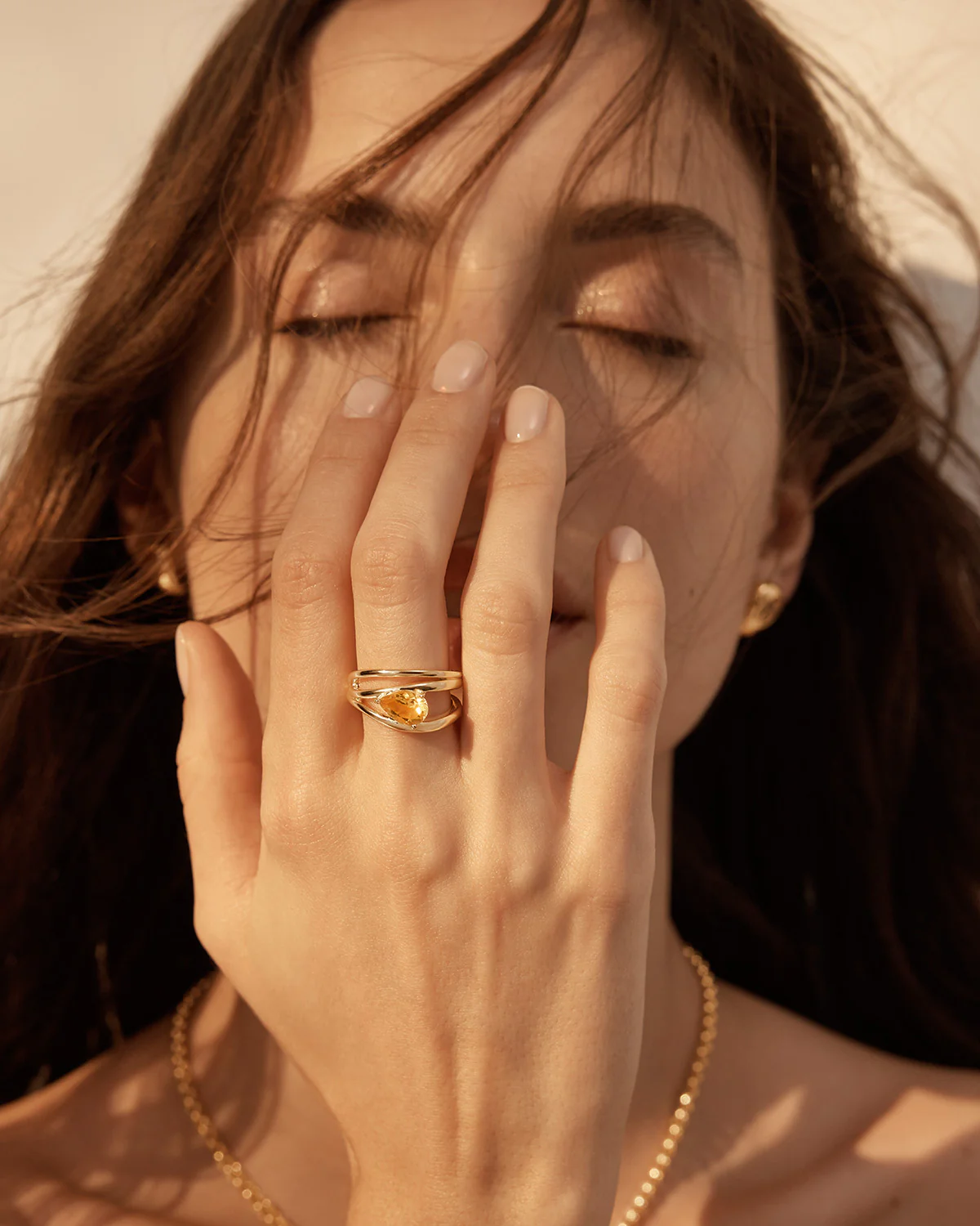 18k Gold Vermeil Joy of Life Ring - Image 4