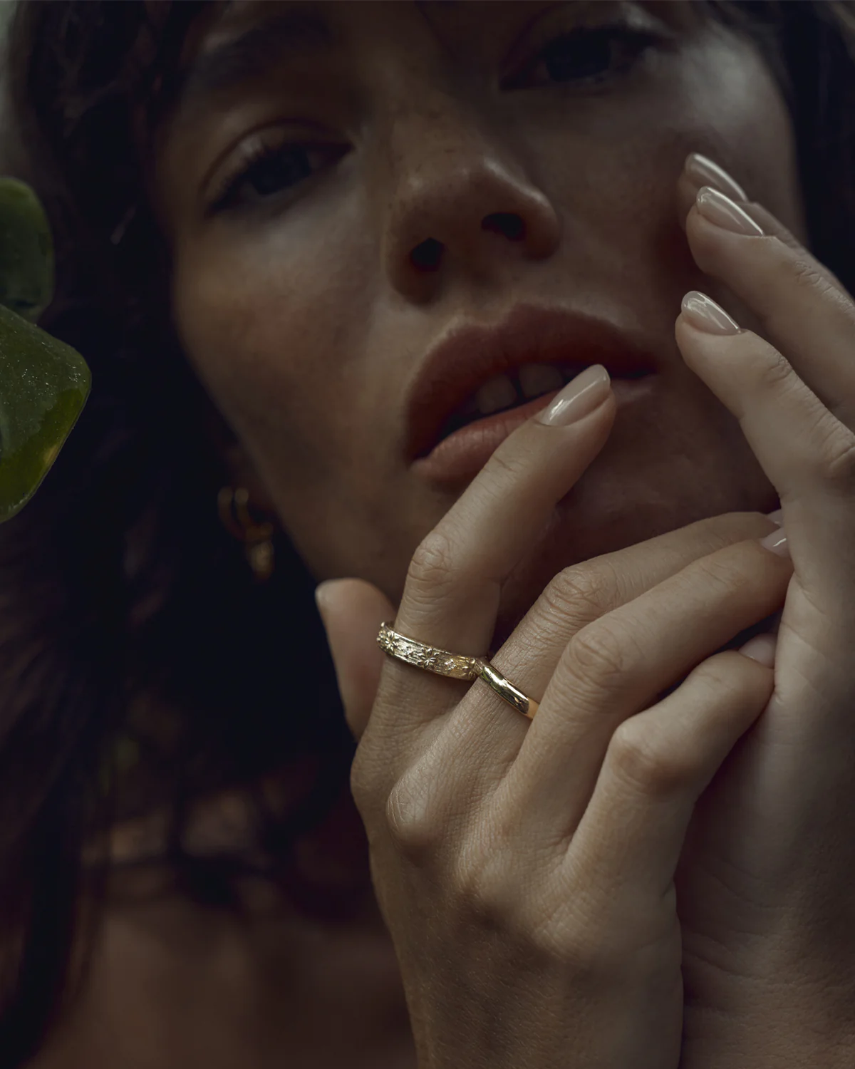 18k Gold Vermeil Live in Grace Ring - Image 4