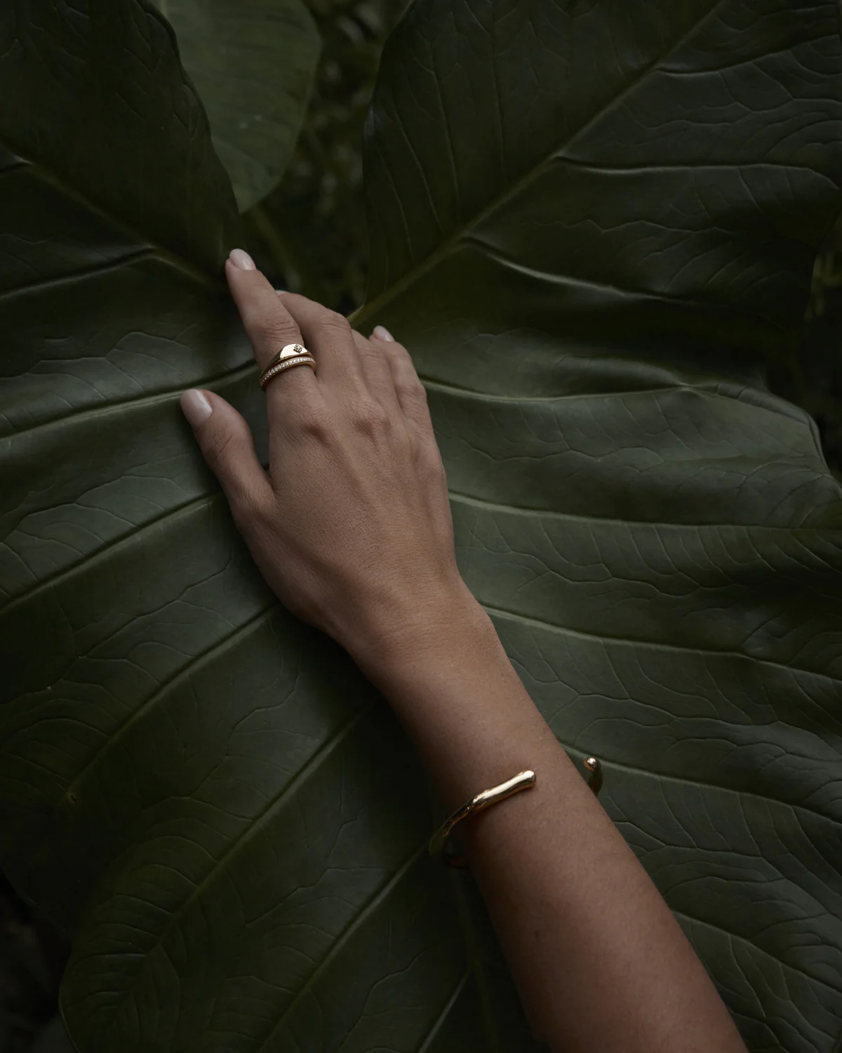 18k Gold Vermeil Lotus Ring - Image 5