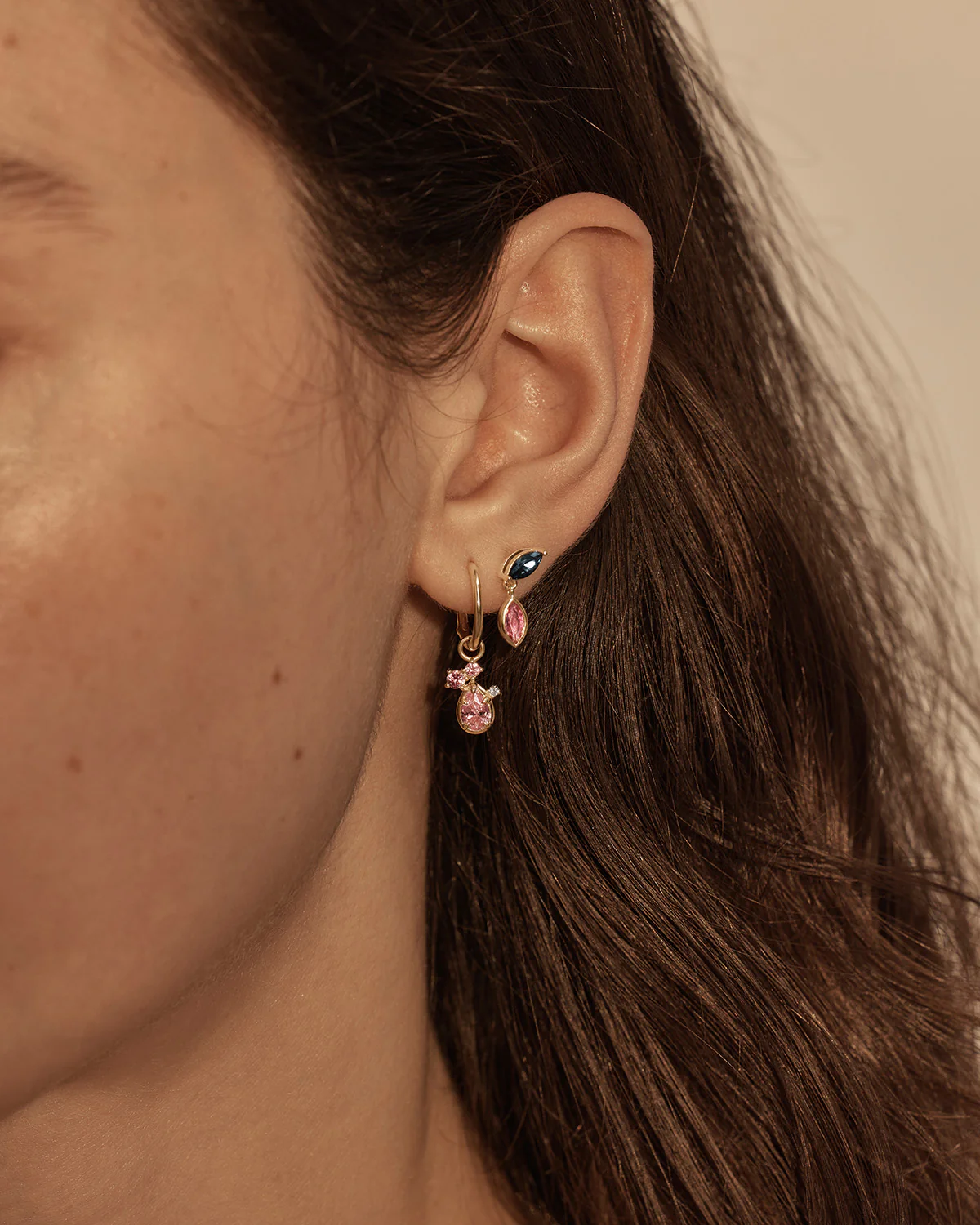 18k Gold Vermeil Love Without Limits Earrings - Image 4