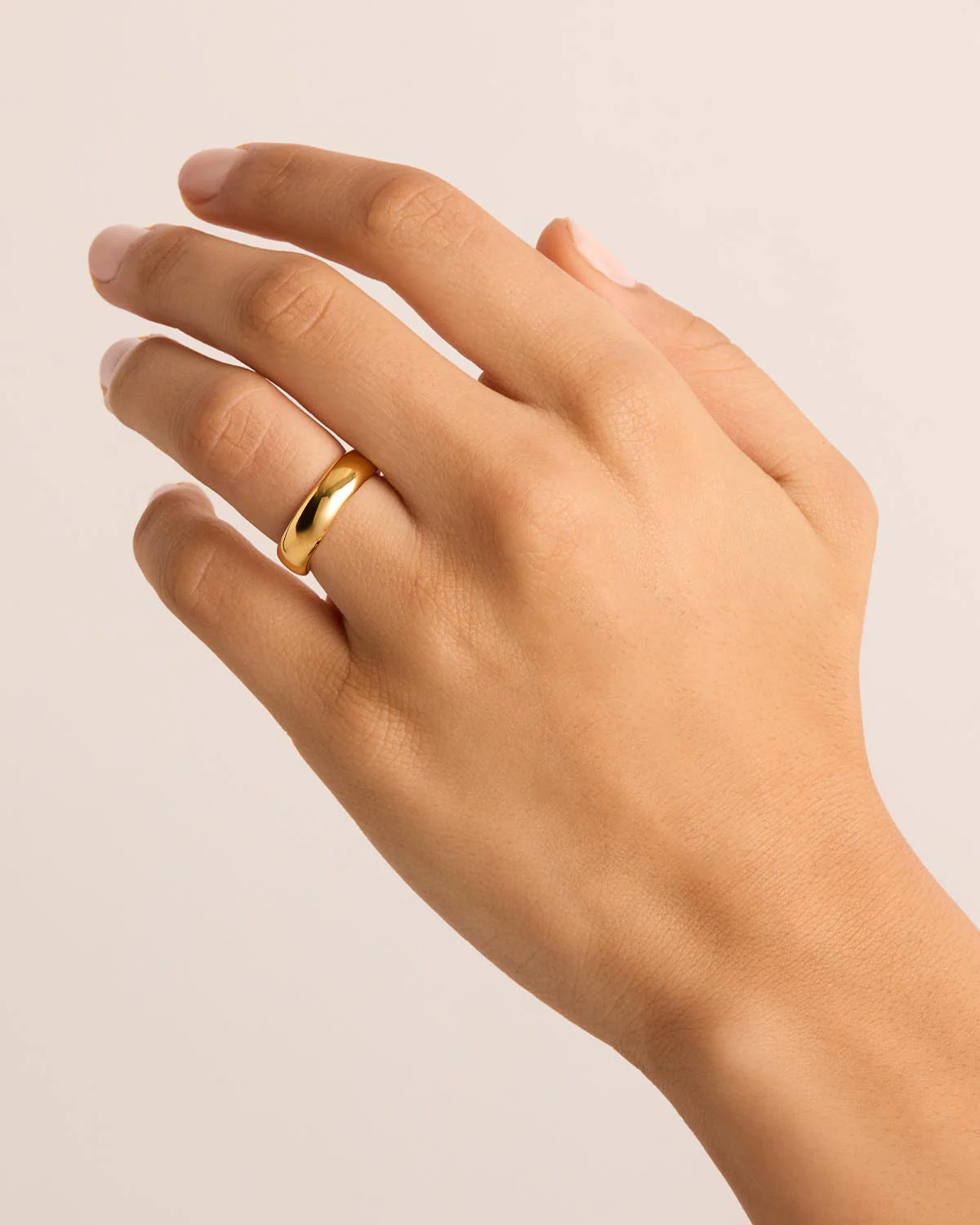 18k Gold Vermeil Lover Bold Ring - Image 2
