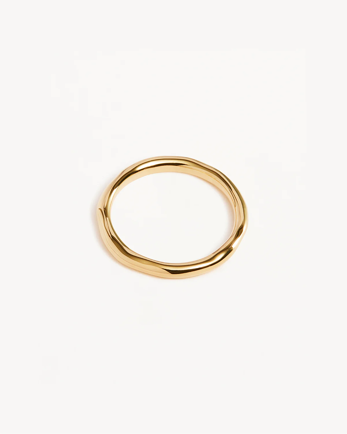 18k Gold Vermeil Lover Thin Ring - Image 4