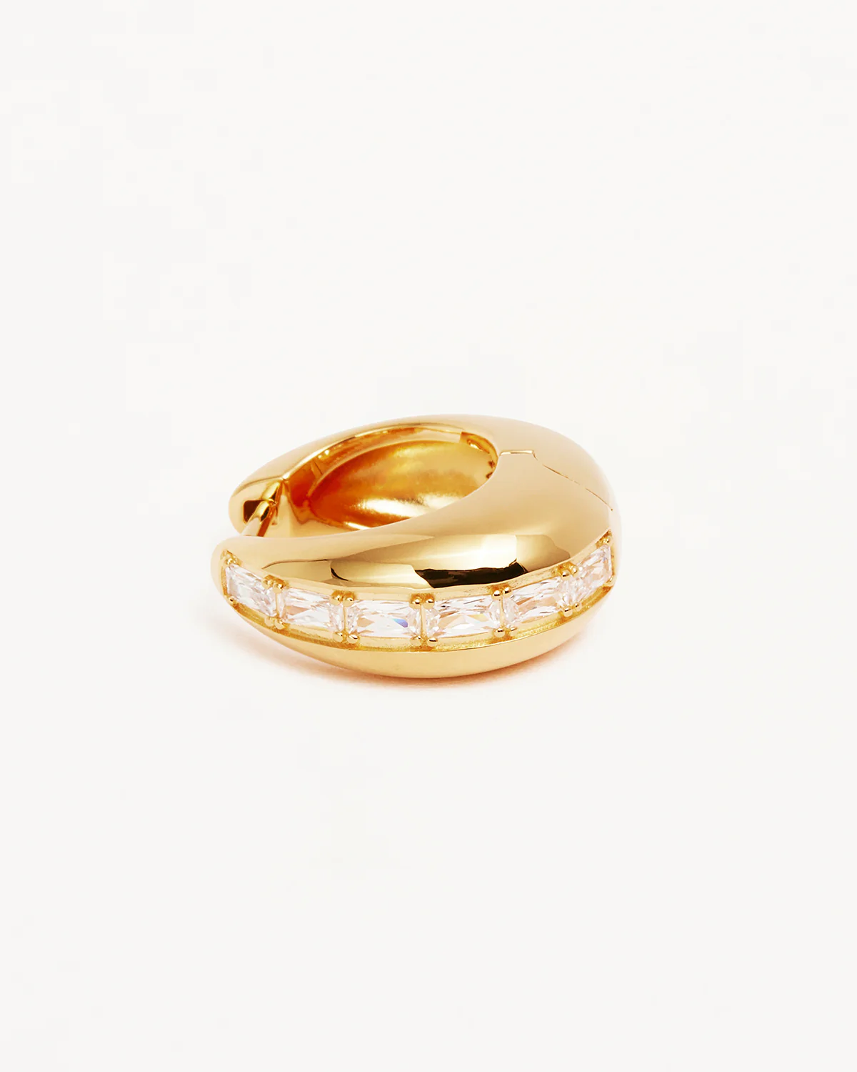 18k Gold Vermeil Magic of You Hoops - Image 3