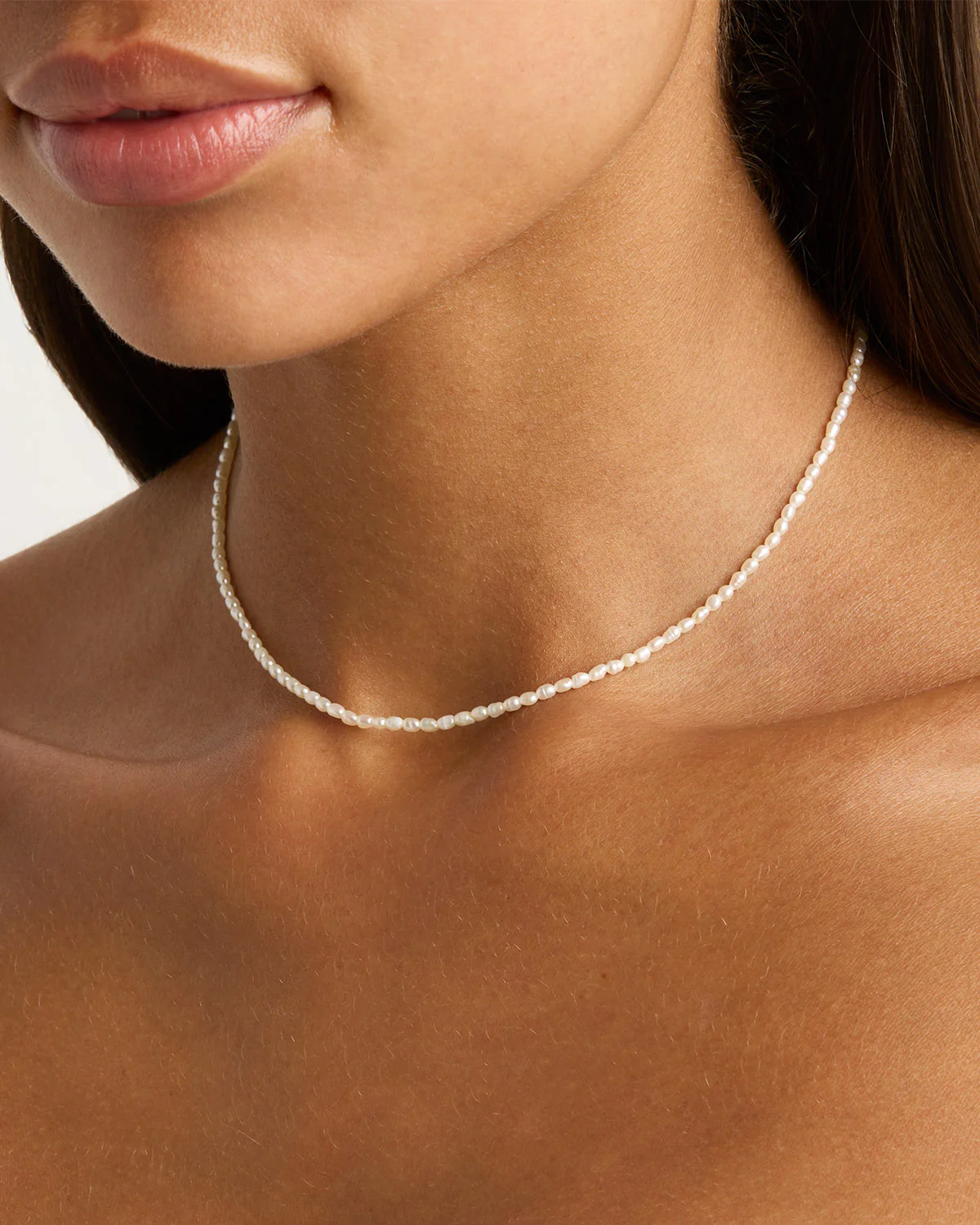 18k Gold Vermeil Moonlight Choker - Image 2