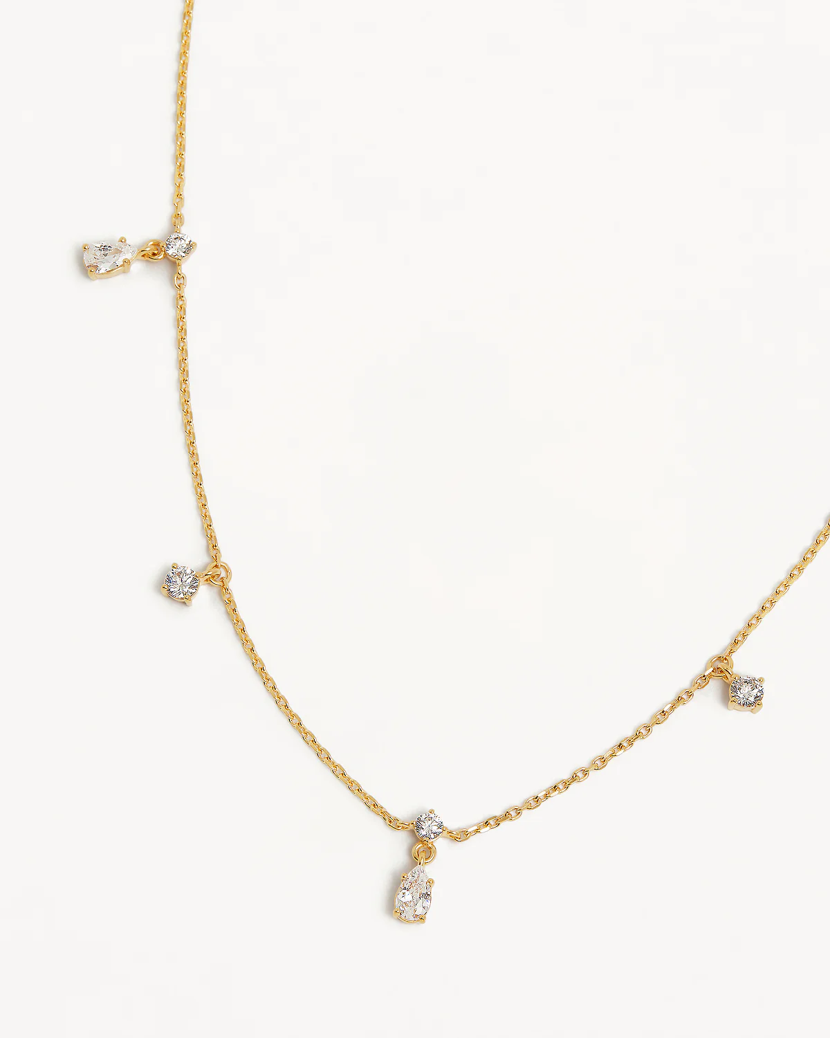 18k Gold Vermeil No Rain, No Flowers Choker - Image 3