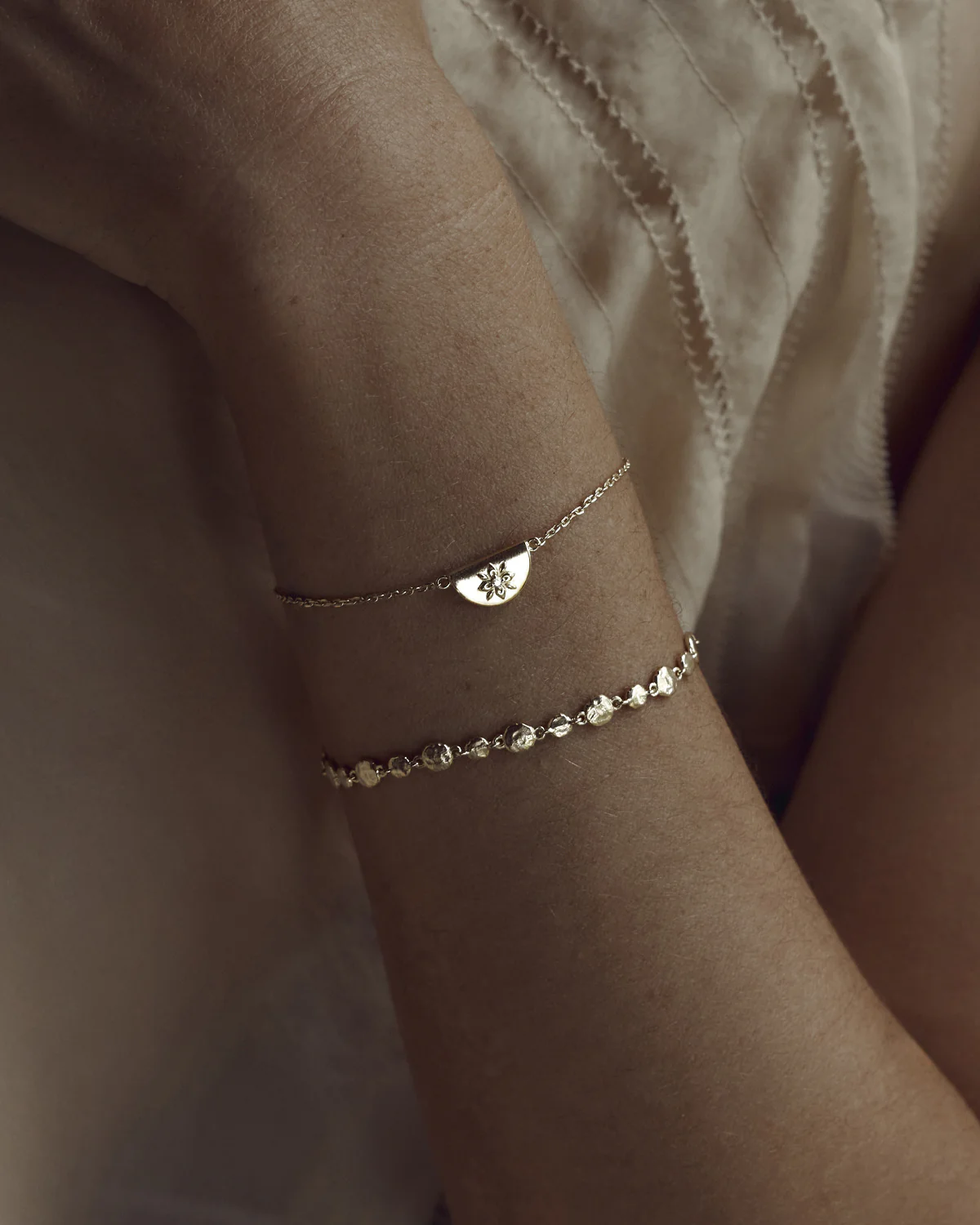 18k Gold Vermeil Path to Harmony Bracelet - Image 4