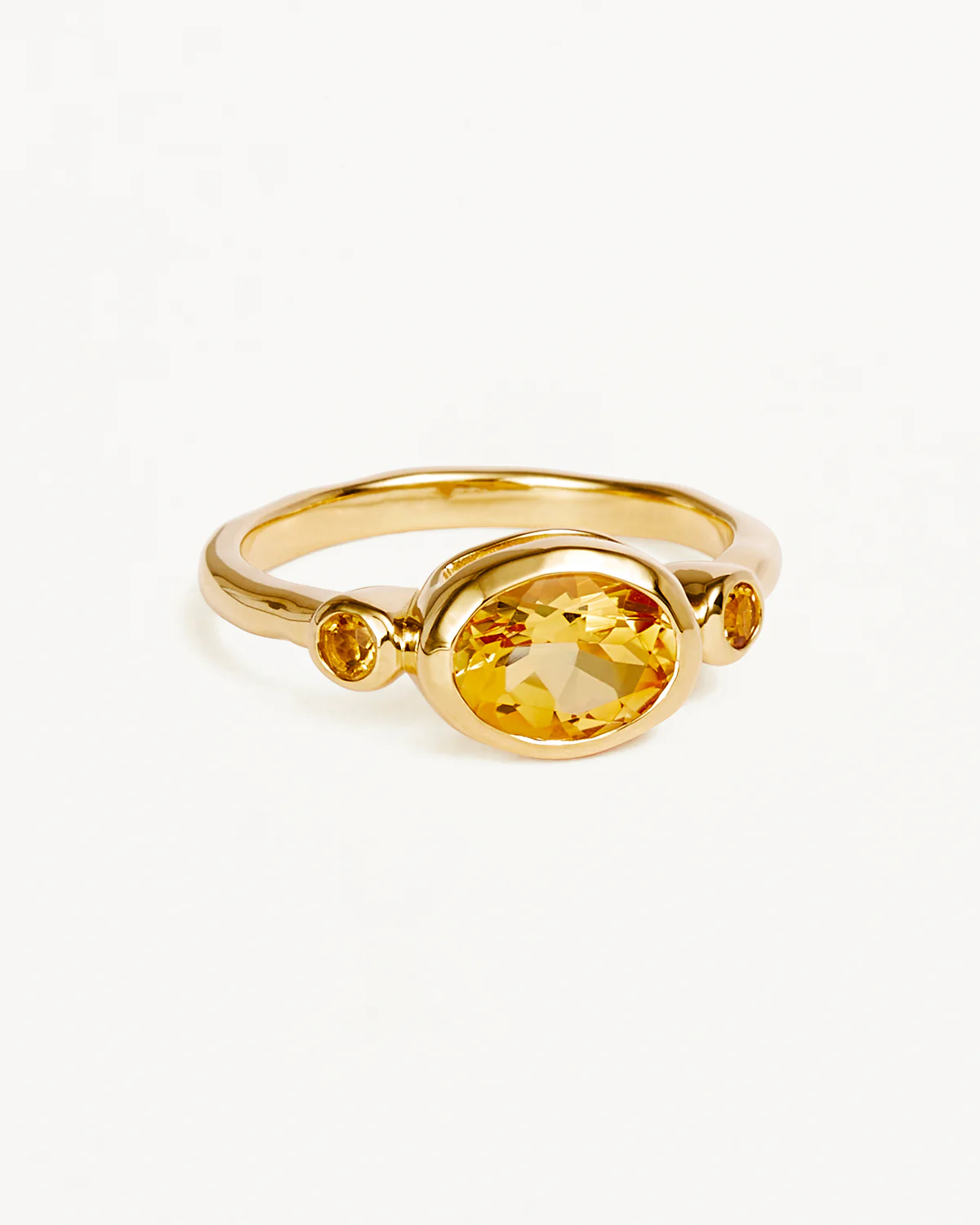 18k Gold Vermeil Radiant Soul Ring - Sun - Image 3