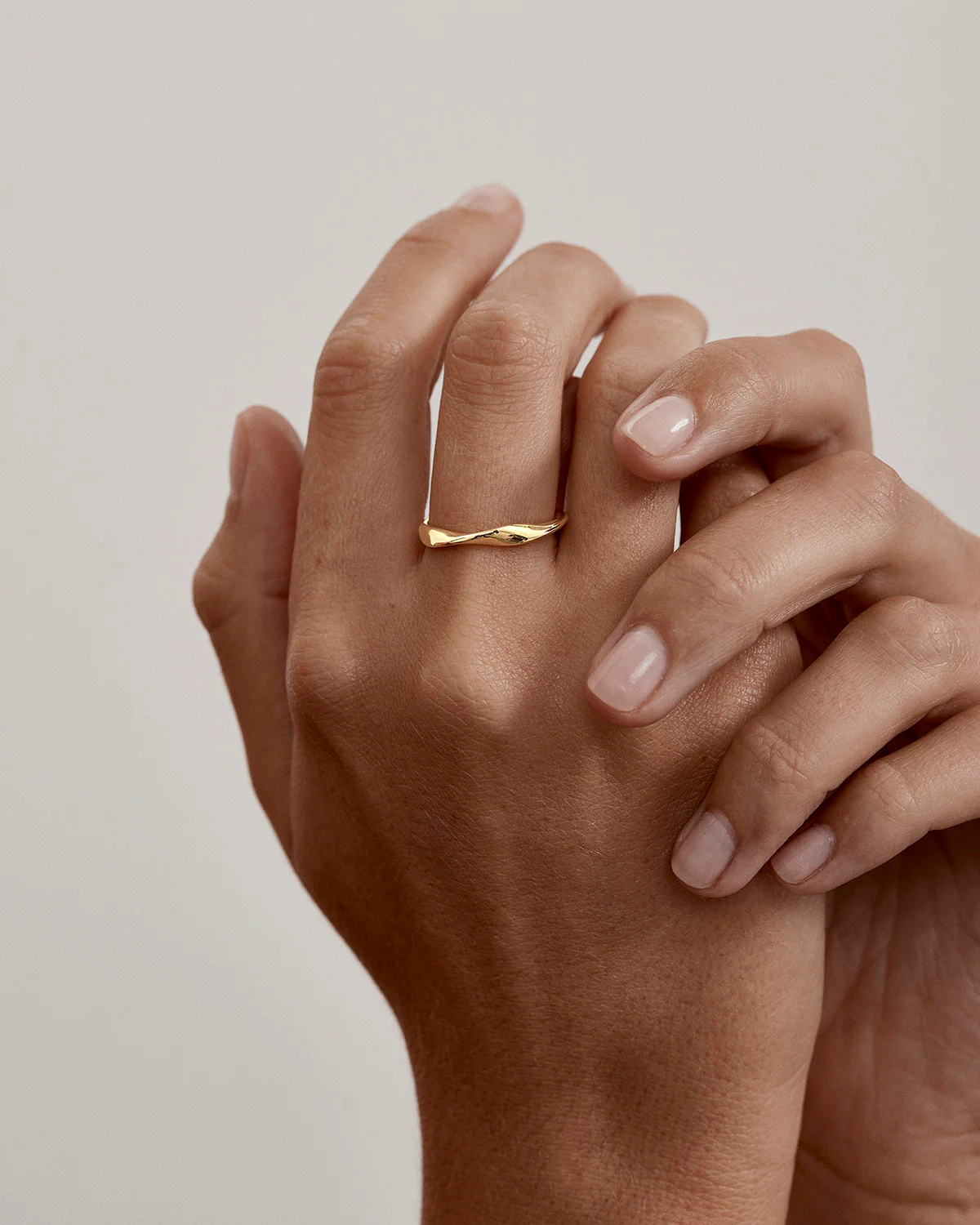 18k Gold Vermeil Return to Love Ring - Image 2