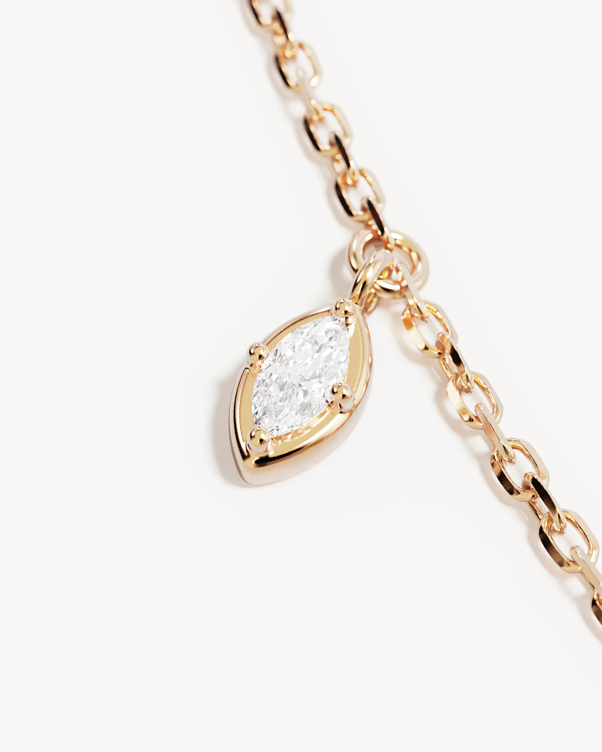 18k Gold Vermeil Scattered Light Choker - Image 5