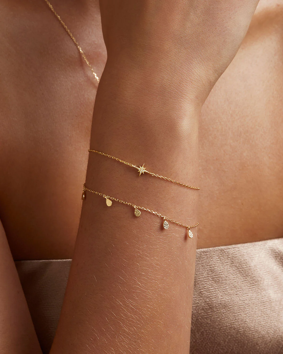 18k Gold Vermeil Starlight Bracelet - Image 5