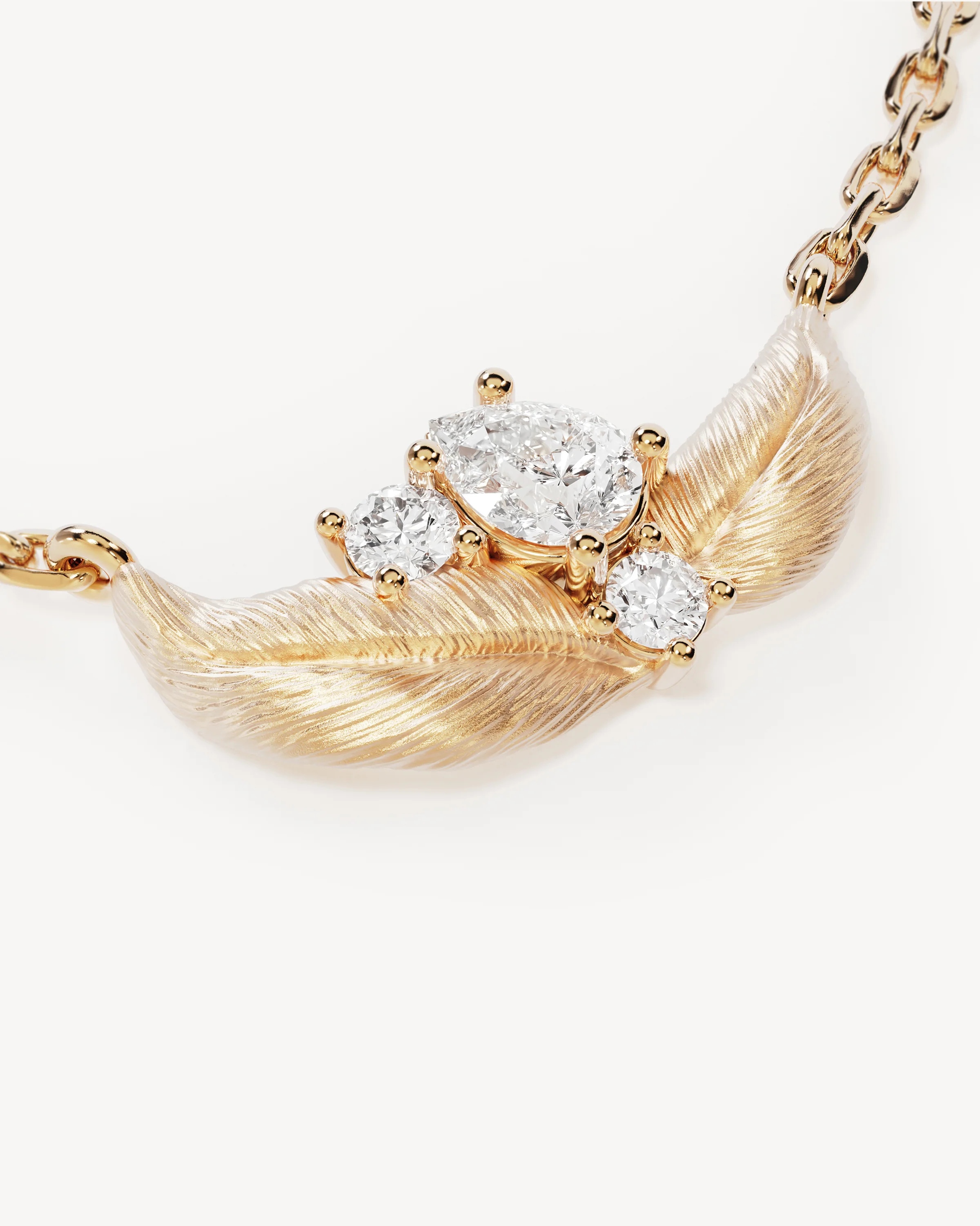 18k Gold Vermeil Through the Seasons Necklace - Image 3