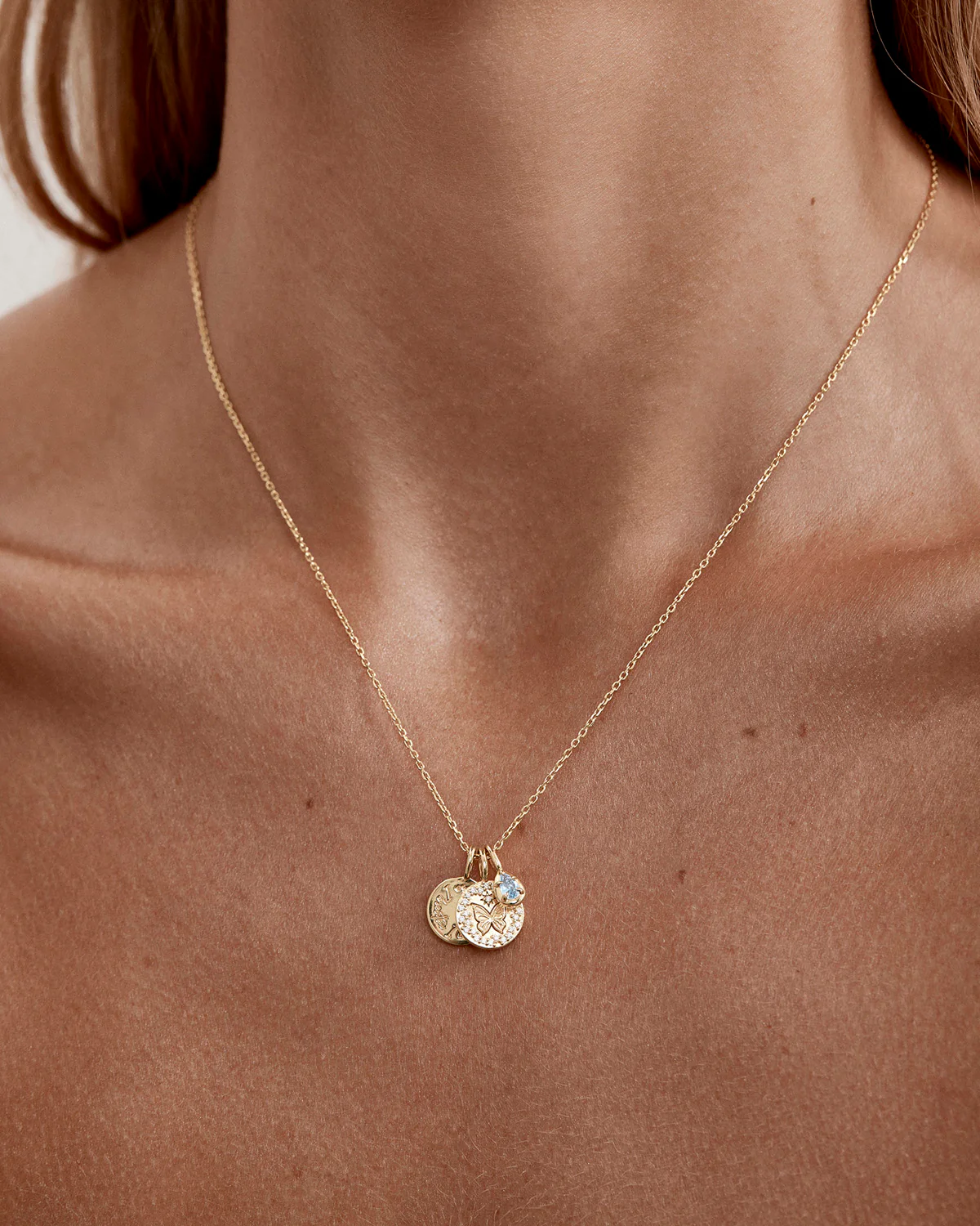 18k Gold Vermeil With Freedom I Become Necklace - Image 4