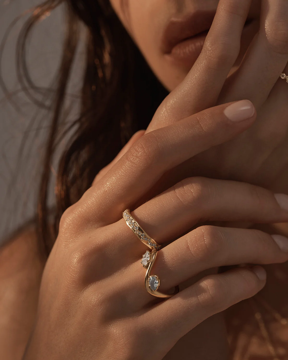 18k Gold Vermeil With Freedom I Become Ring - Image 4